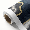 Abstract wall art design featuring vibrant strokes and lines in various colors on rolled canvas, perfect for modern home decor and artistic displays.