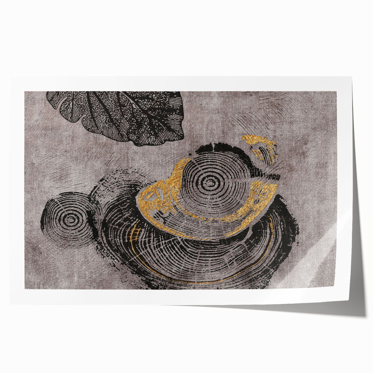 Abstract wall art featuring vibrant strokes and lines in a mix of blues, oranges, and yellows, perfect for modern decor and interior styling.