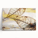 Abstract strokes and lines in vibrant colors create a modern wall art design on stretched canvas, perfect for contemporary home decor.