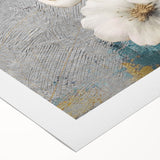 Abstract wall art design on rolled canvas showcasing vibrant strokes and lines in bold colors, perfect for modern home decor and artistic expression.