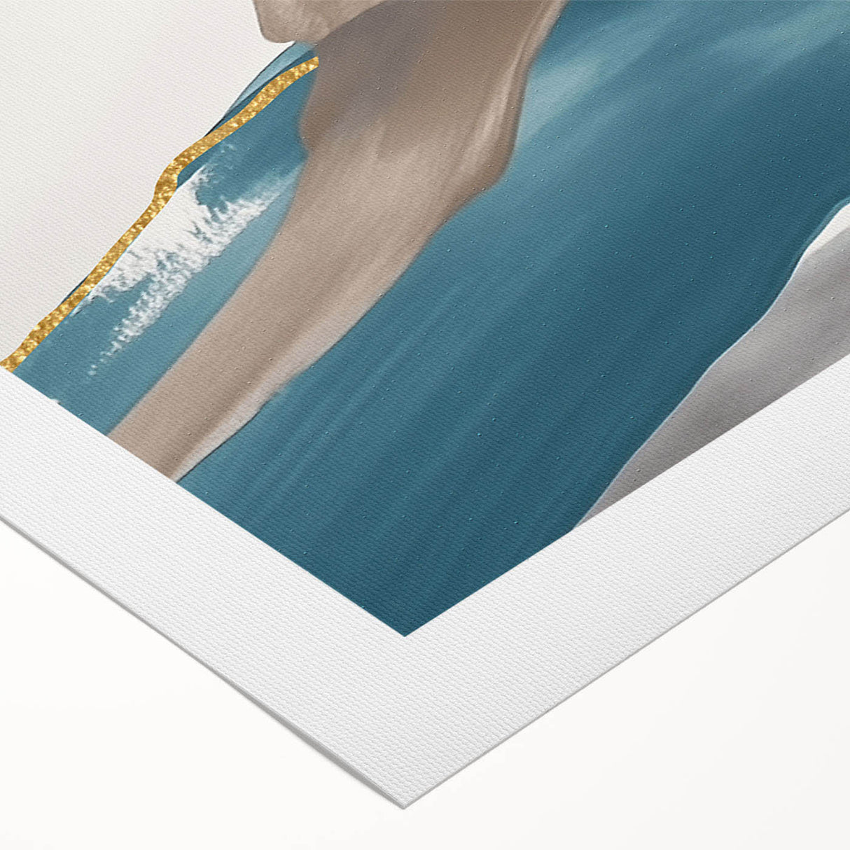 Abstract wall art print showcasing vibrant strokes and lines in bold colors, perfect for modern home decor or office spaces. This rolled canvas design emphasizes artistic expression and contemporary style, ideal for adding a pop of color to any wall.