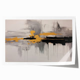 Abstract wall art print showcasing vibrant strokes and lines in an array of colors, perfect for modern home decor and artistic expression.