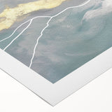 Abstract canvas wall art showcasing vibrant strokes and lines in a modern design, perfect for contemporary home decor or gallery display.