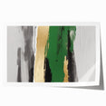 Abstract wall art print showcasing vibrant strokes and lines in a modern design, perfect for contemporary home decor or office spaces.