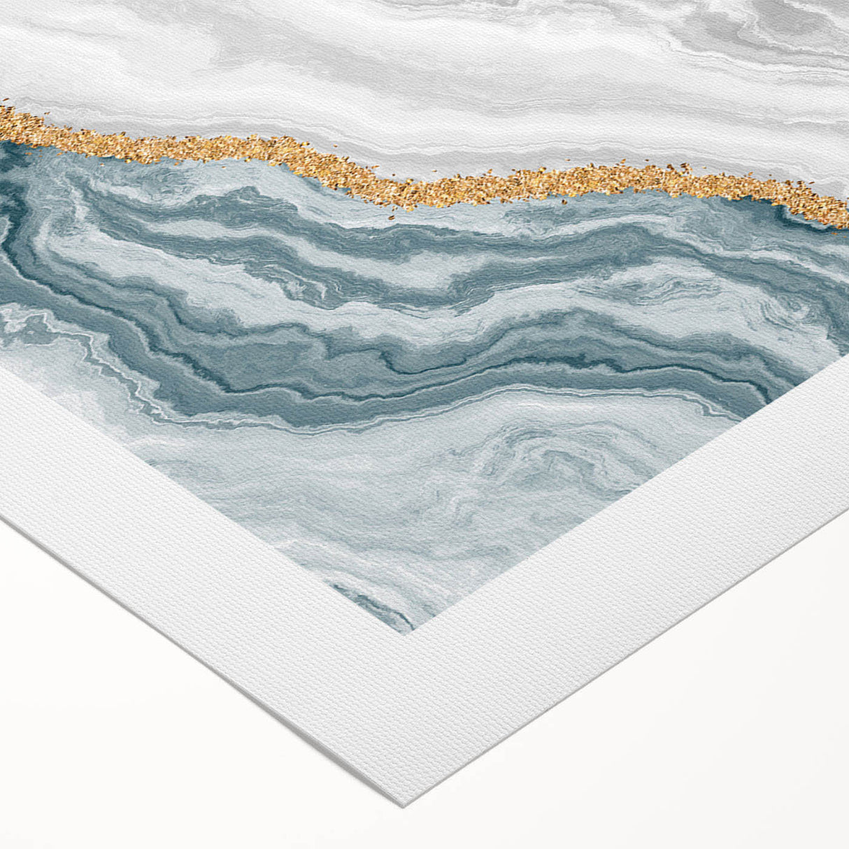 Abstract canvas wall art showcasing vibrant strokes and lines in a modern design, perfect for contemporary home decor.