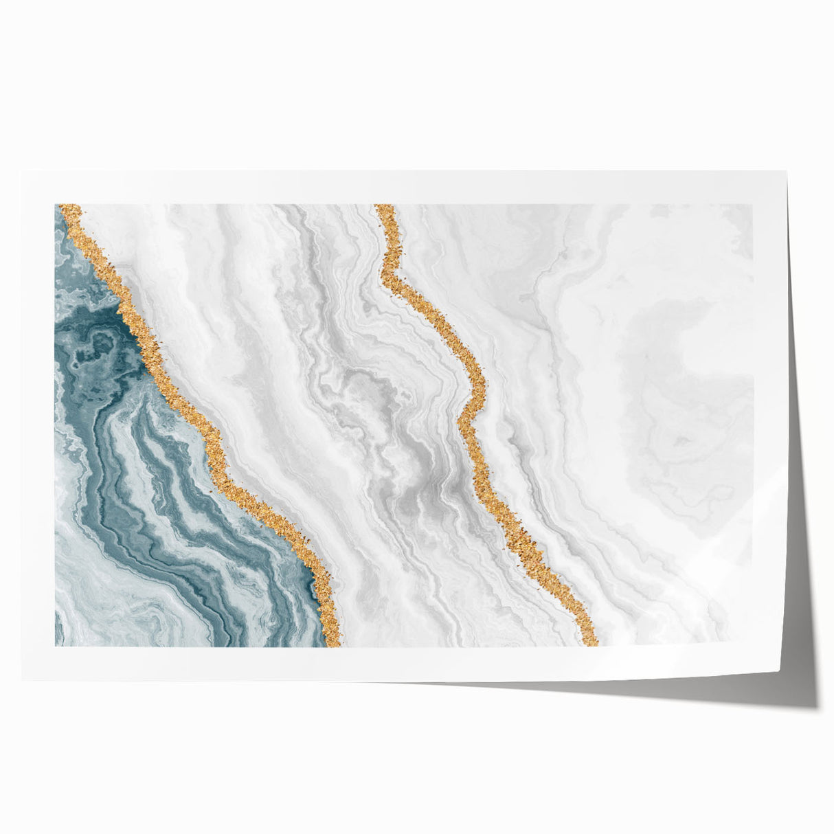 Colorful abstract strokes and lines design wall art print showcasing vibrant hues and modern artistic flair, perfect for contemporary decor.