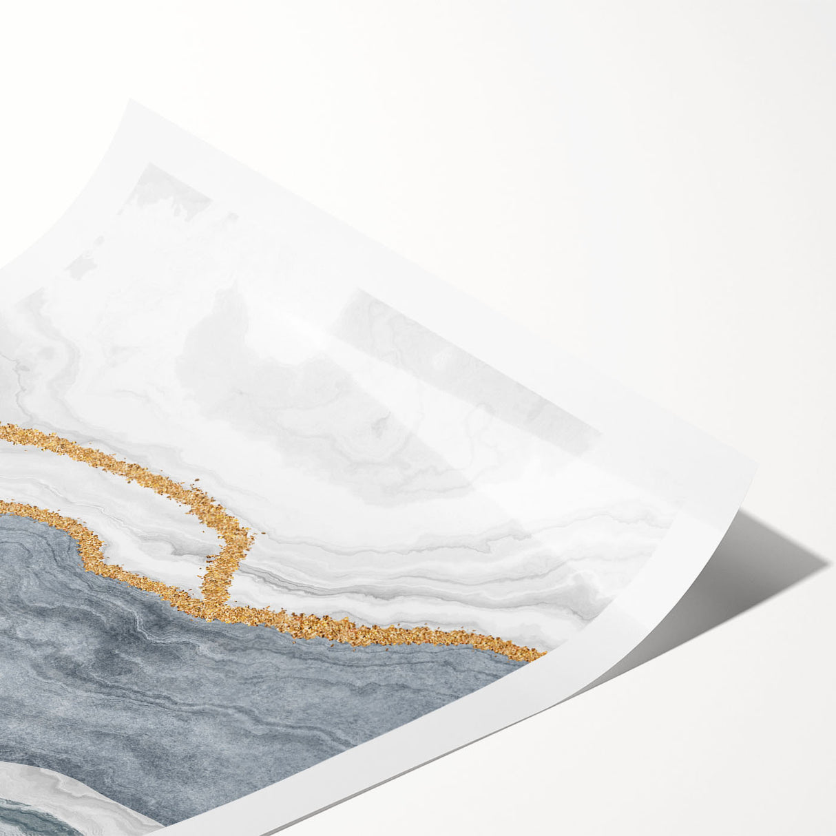 Abstract wall art print featuring vibrant strokes and dynamic lines in a contemporary design, ideal for modern home decor and framing options.