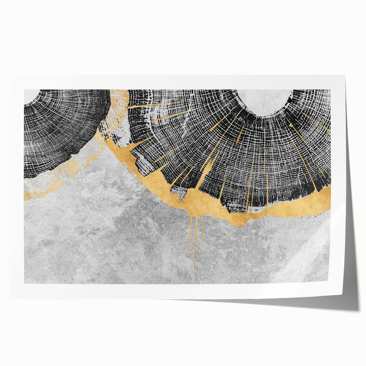 Abstract wall art print featuring colorful strokes and lines in a modern design, ideal for home decor, showcasing vibrant hues and dynamic patterns.