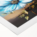 Abstract canvas wall art featuring dynamic strokes and lines in vibrant colors, ideal for modern home decor and artistic enhancement.