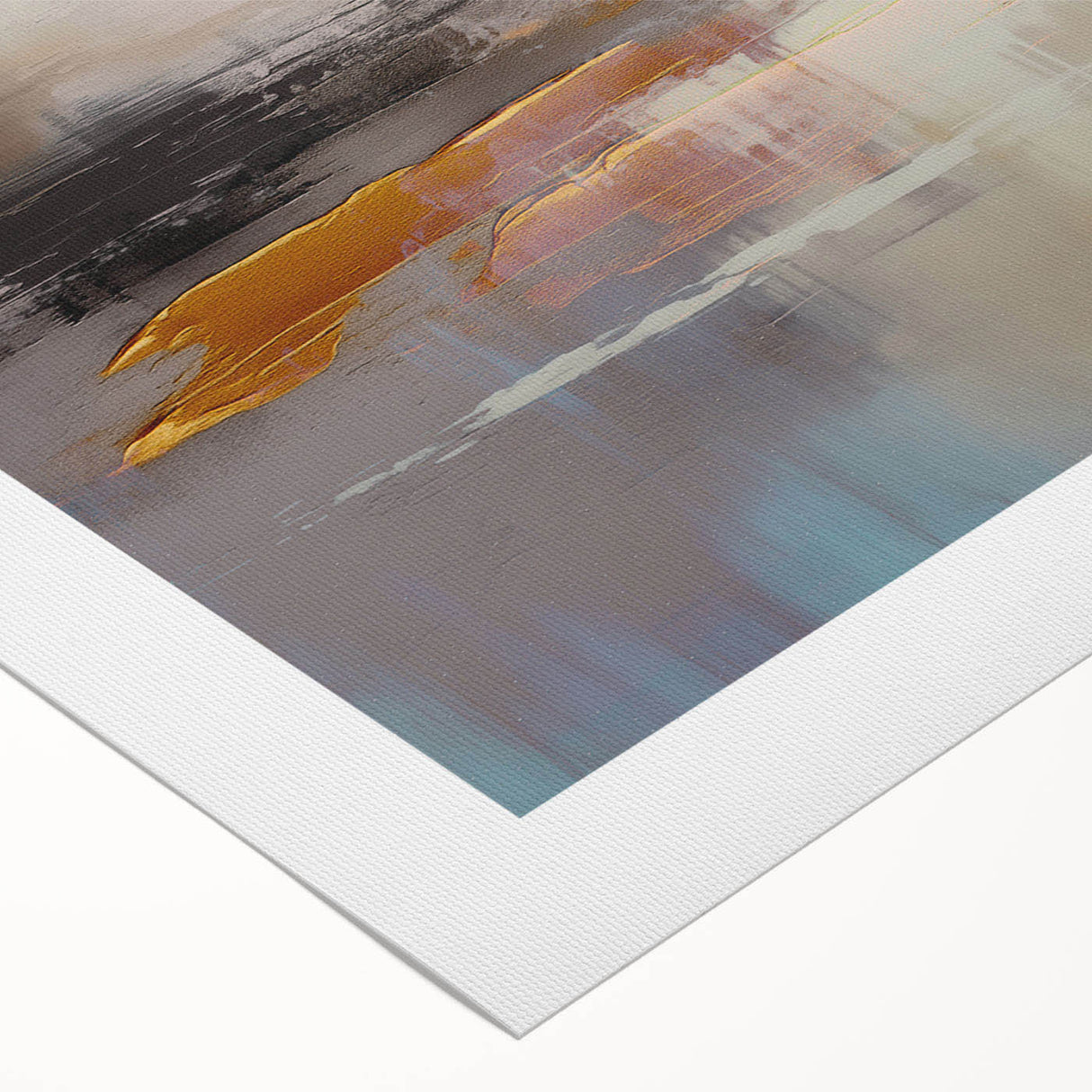 Abstract canvas wall art showcasing vibrant strokes and lines in a modern design, perfect for contemporary home decor and artistic expression.