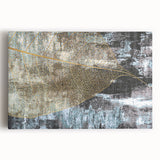 Abstract wall art featuring a vibrant design of multicolored strokes and lines on stretched canvas, ideal for contemporary home decor. This piece adds a modern touch to any room with its dynamic composition and bold colors.
