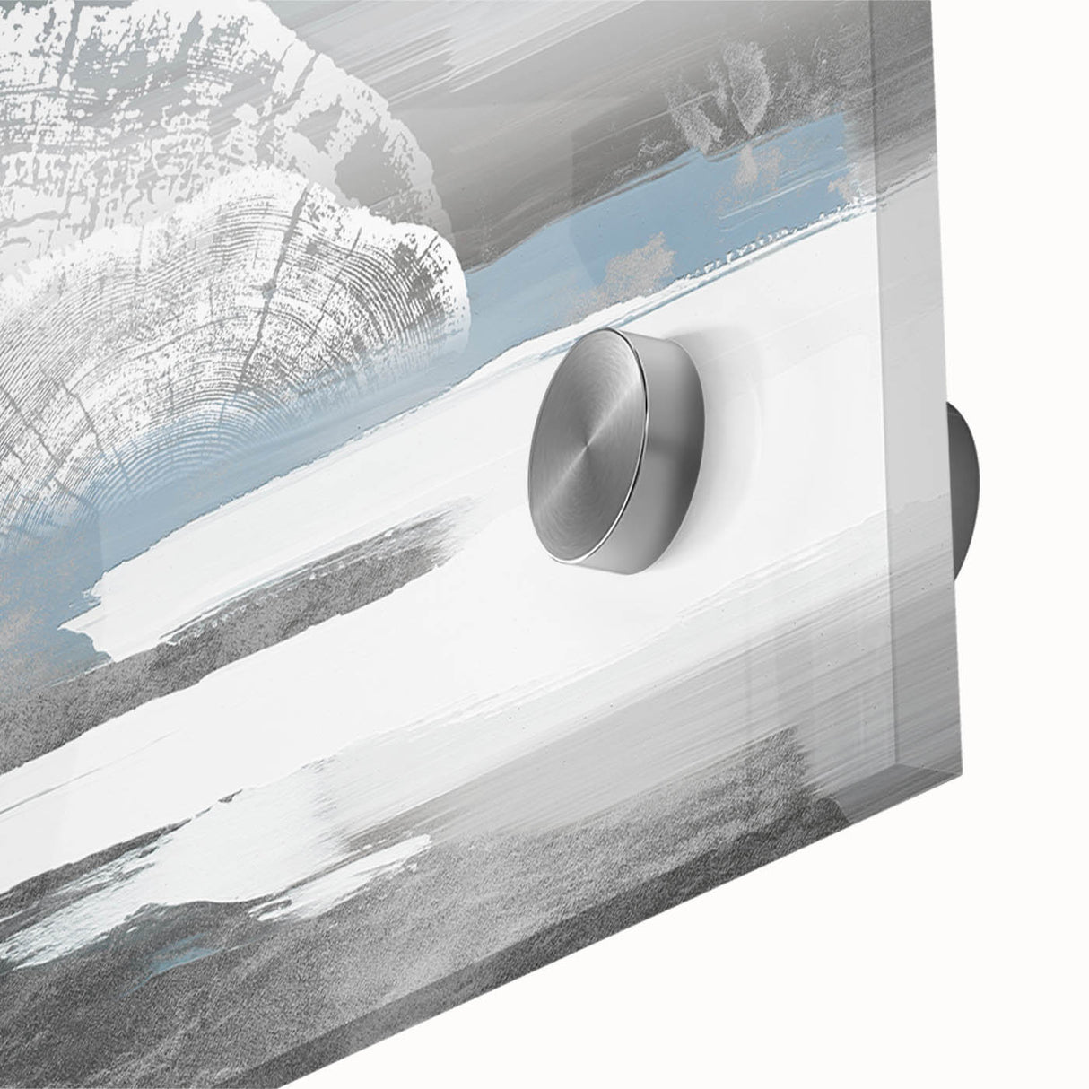 Colorful abstract strokes and lines design on acrylic glass wall art, showcasing vibrant hues and intricate details for modern home decor. Ideal for adding a contemporary touch to any room.