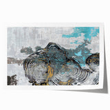 Abstract wall art design showcasing colorful strokes and lines in a modern style, ideal for contemporary decor. Perfect for enhancing living spaces or galleries.