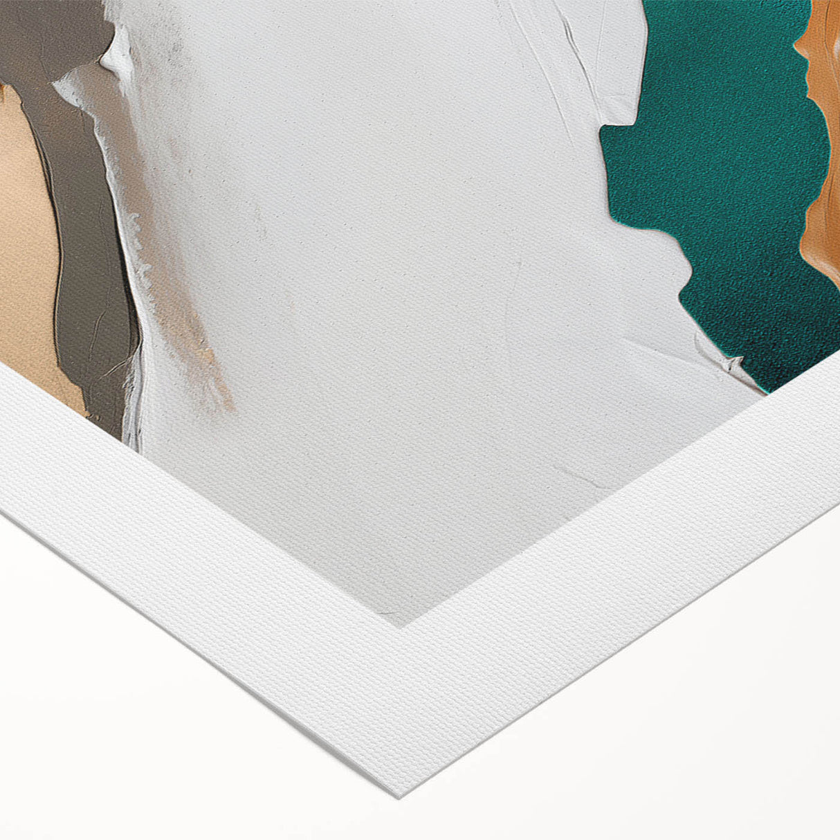 Abstract wall art featuring vibrant strokes and lines in a modern design, printed on rolled canvas, ideal for contemporary home decor. Perfect for adding a pop of color to any room.
