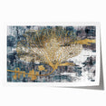 Abstract wall art featuring vibrant strokes and lines in a modern design, showcasing a blend of bold colors. Ideal for contemporary home decor, adding a striking visual element to any space.