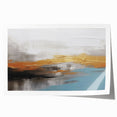 Abstract wall art print featuring vibrant strokes and lines in shades of blue, yellow, and pink, designed to enhance modern home decor. Perfect for art enthusiasts and stylish interiors.