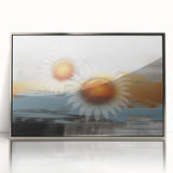 Framed acrylic wall art showcasing an abstract design of strokes and lines in silver tones, perfect for modern decor and artistic interiors. This piece adds a contemporary touch to any room, enhancing aesthetic appeal with its sleek finish and artistic flair.