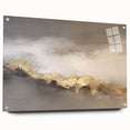 Abstract wall art featuring colorful strokes and lines in vibrant hues, displayed in an elegant acrylic frame, showcasing a modern design perfect for contemporary decor.