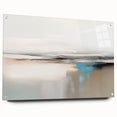 Abstract wall art featuring vibrant strokes and lines in various colors, elegantly displayed in a side view with pins, showcasing modern decorative design for contemporary interiors.