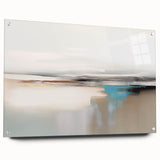 Abstract wall art featuring vibrant strokes and lines in various colors, elegantly displayed in a side view with pins, showcasing modern decorative design for contemporary interiors.