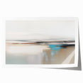 Colorful abstract strokes and lines wall art print showcasing vibrant hues of blue, orange, and yellow, ideal for modern decor and artistic home styling.