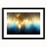 Framed abstract wall art featuring dynamic strokes and lines in black and white, ideal for modern decor and stylish interiors.