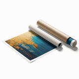 Vibrant abstract strokes and lines design in bold colors, perfect for modern home decor, showcasing artistic flair and creativity.