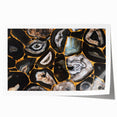 Abstract wall art print featuring vibrant strokes and lines in shades of blue, yellow, and pink, perfect for modern home decor. Ideal for adding a contemporary touch to any room.