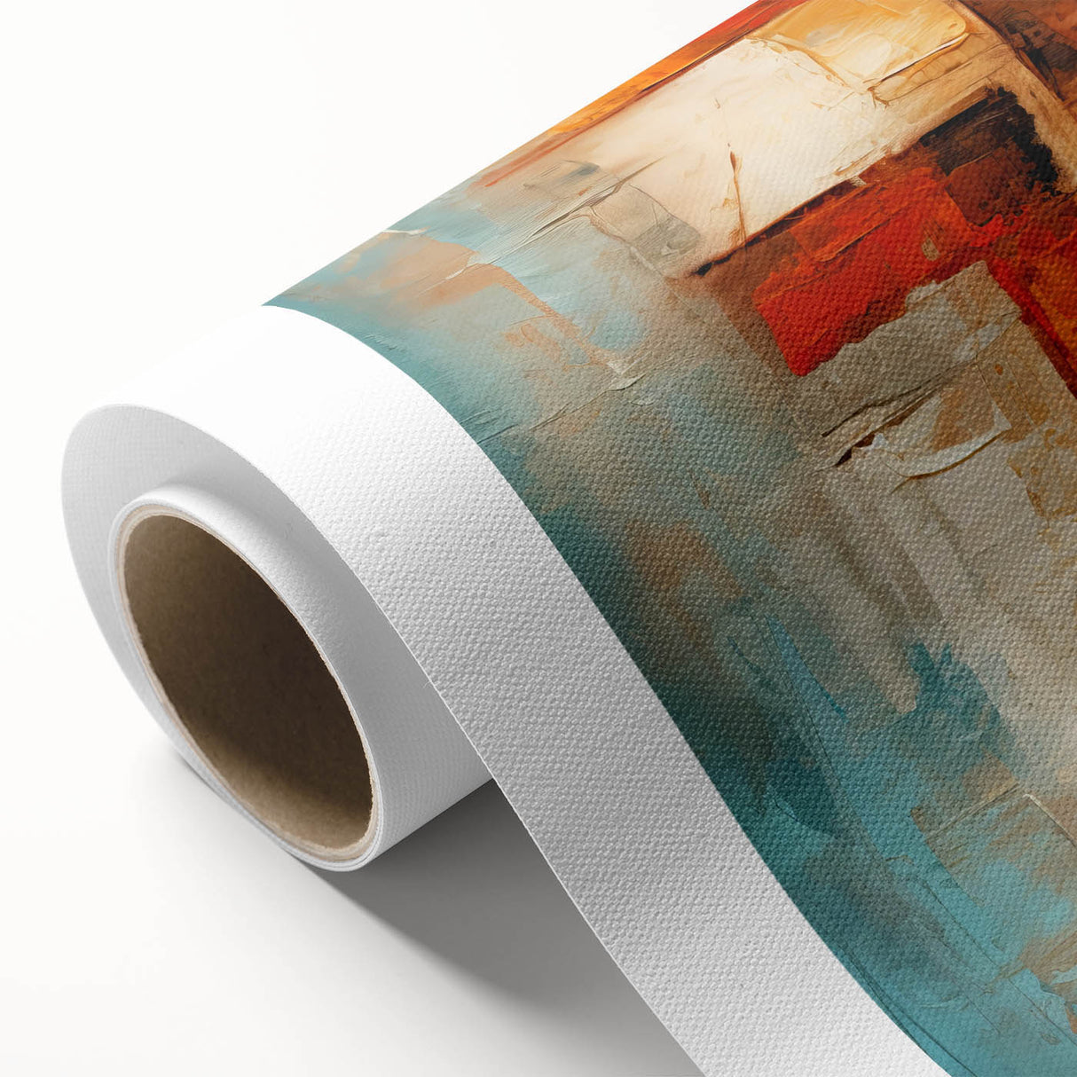 Abstract wall art design showcasing vibrant strokes and lines in dynamic colors, ideal for modern decor. Perfect for adding a contemporary touch to any space.