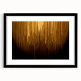 Framed abstract wall art featuring dynamic strokes and lines in muted tones, set against a black mat for a modern aesthetic, ideal for contemporary decor.