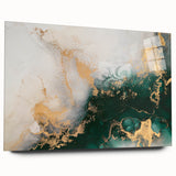 Abstract strokes and lines design wall art collection displayed in an acrylic frame, showcasing vibrant colors and modern aesthetics, ideal for contemporary home decor.