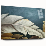 Abstract strokes and lines design wall art collection in acrylic glass, showcasing vibrant colors and dynamic patterns, perfect for modern home decor.