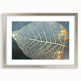 Abstract strokes and lines design in a silver frame with a mat, showcasing a modern wall art collection perfect for contemporary decor. Ideal for enhancing living spaces or offices.