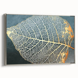 Framed wall art showcasing an abstract design with dynamic strokes and lines in shades of silver and grey, adding a modern touch to any decor.