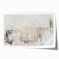 Abstract wall art print featuring vibrant strokes and lines in shades of blue, orange, and yellow, showcasing a modern artistic design perfect for contemporary decor.