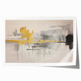 Abstract wall art print showcasing a vibrant composition of colorful strokes and lines, ideal for modern home decor. The piece adds a contemporary touch, enriching living spaces with artistic flair.