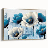 Framed canvas wall art showcasing an abstract design with gold strokes and lines, adding a touch of elegance to modern decor. Ideal for contemporary living spaces.