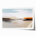 Abstract wall art print featuring vibrant strokes and lines in a contemporary design, ideal for modern home decor. The rolled canvas is packaged securely in a protective tube for safe delivery.