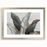 Abstract wall art featuring a collection of colorful strokes and lines, framed with a sleek silver mat, ideal for modern home decor. Perfect for enhancing contemporary interiors.
