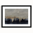 Abstract wall art featuring a striking design of colorful strokes and lines in a black frame with a mat, ideal for modern home decor. Perfect for adding a contemporary touch to any living space, this artwork enhances aesthetics and creates a vibrant atmosphere.