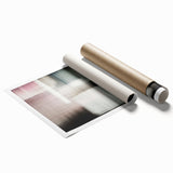 Abstract strokes and lines in vibrant colors create a modern wall art design, perfect for contemporary decor. This rolled print is ideal for easy framing and display.