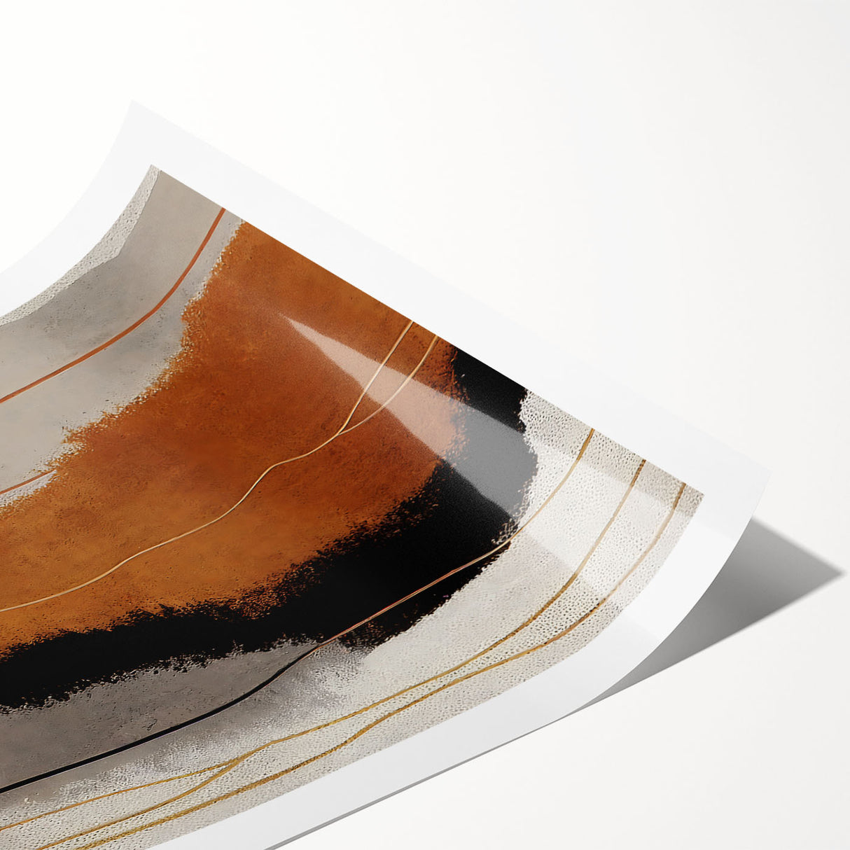 Abstract wall art print showcasing vibrant strokes and lines in a modern design, perfect for enhancing contemporary home decor. Ideal for art enthusiasts seeking unique pieces.