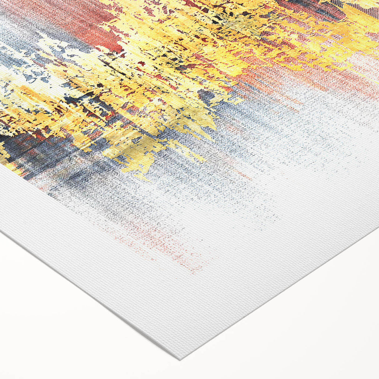 Abstract canvas wall art showcasing vibrant strokes and lines in a modern design, ideal for contemporary home decor. Perfect for adding color and style to any space.