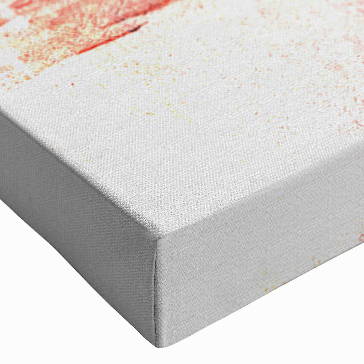 Close-up of an abstract wall art design showcasing vibrant strokes and lines in a modern color palette, perfect for contemporary home decor. Features a textured canvas surface that adds depth and interest to any space.