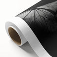 Rolled canvas showcasing a striking bat design from a wildlife collection, featuring vibrant colors and intricate details, perfect for animal lovers' decor.