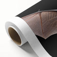 Rolled canvas artwork showcasing a bat design from the "Animals A Wild Life" collection, featuring vibrant colors and intricate details, perfect for nature enthusiasts and home decor.