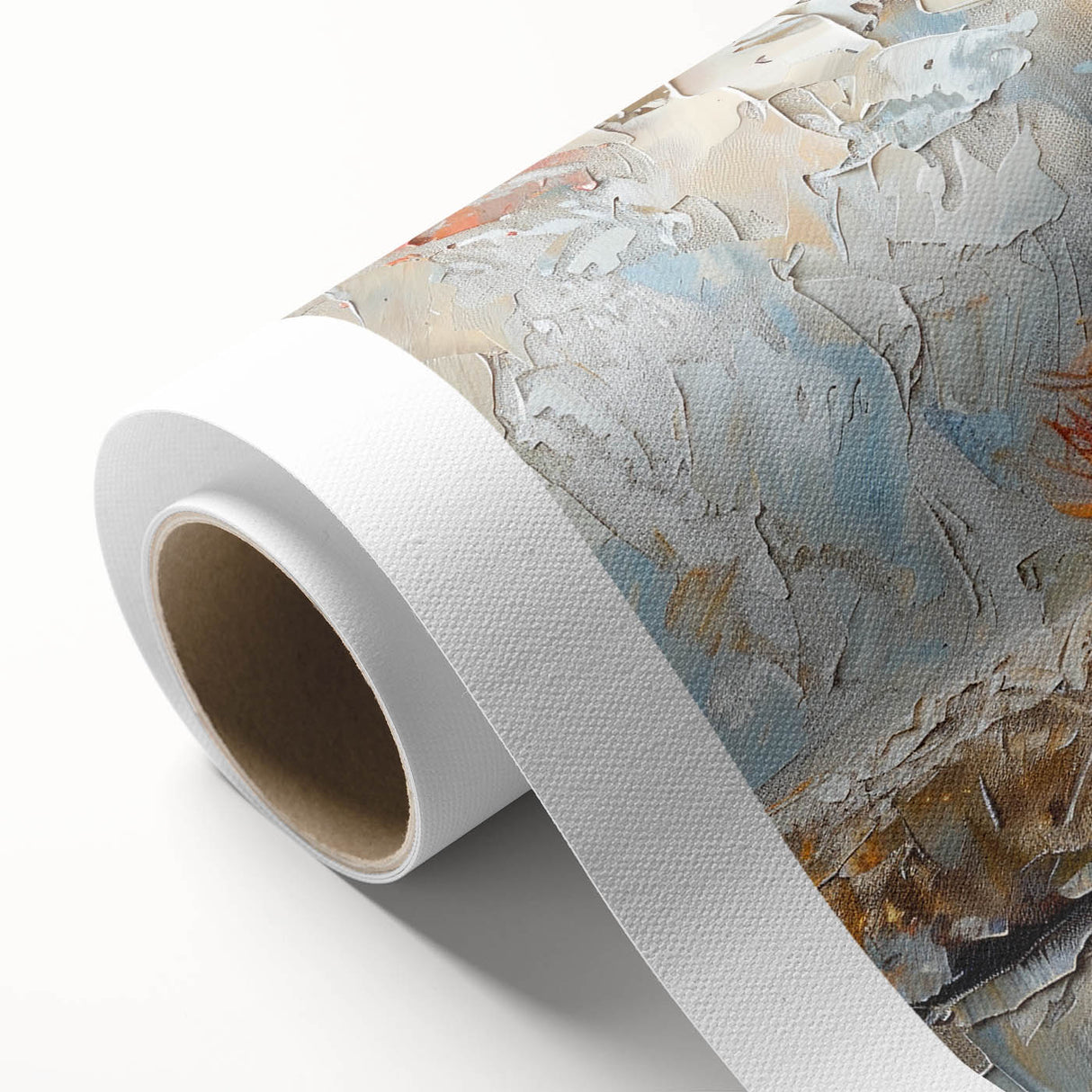Rolled canvas wall art featuring a vibrant, detailed illustration of wild cats in their natural habitat, showcasing intricate colors and textures, perfect for wildlife enthusiasts.