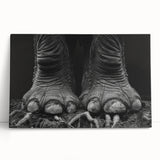 Stretched canvas wall art featuring a majestic elephant in a vibrant, colorful design. Perfect for wildlife enthusiasts, this eye-catching decor adds a touch of nature to any room.