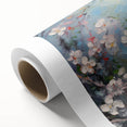 Vibrant rolled canvas showcasing a whimsical fox design from the "Animals of the Wild" collection, perfect for enhancing home decor with a playful touch.