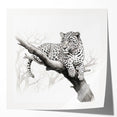 Stunning wall art collection featuring a striking jaguar design on a glossy canvas print. The vibrant colors and intricate details capture the essence of wildlife, perfect for animal lovers and modern decor enthusiasts.